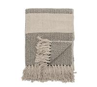 Bloomingville Plaid ) rayures Bloomingville 130x160 cm Vert