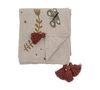 Bloomingville Couverture Bryn 130x160 cm Marron