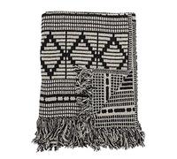 Bloomingville Couvre-lit en Coton Noir