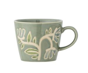 Bloomingville CREATIVE COLLECTION Tangier Tasse en grès Vert 9,5 x 8 cm 255 ml