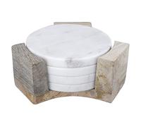 Bloomingville Dessous de Verre, Blanc