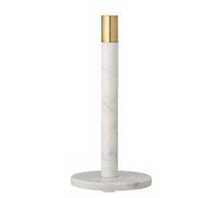 Bloomingville Porte rouleau essuie-tout Emira Marbre 32 cm Blanc