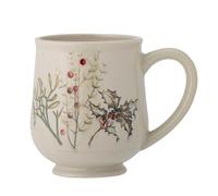 Bloomingville Gobelet Hollie Weihnachtsblumen Hiver Tasse Café Tasse de Thé