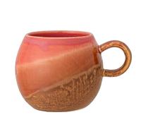 Bloomingville Gobelet Paula Orange Braun avec Anse Tasse