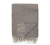 Bloomingville Hoshi Couverture en laine mérinos Marron 200 x 140 cm 3100 ml