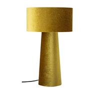 Bloomingville Lampe de chevet, jaune, polyester