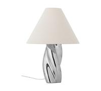 Bloomingville Lampe de table Silva Ø35 cm Argent