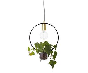 Bloomingville lampe suspendue en métal doré
