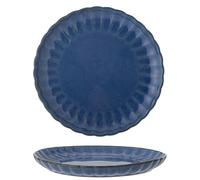 Bloomingville Latina Assiette D27 x H2 - Assiette plate en faïence - Assiette en céramique de qualité supérieure pour un usage quotidien et des occasions spéciales - Passe au lave-vaisselle et au