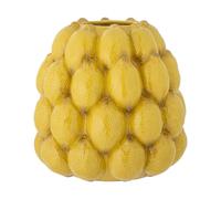 Vase en grès jaune H22 Limone