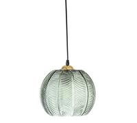 Bloomingville Lustre en verre vert
