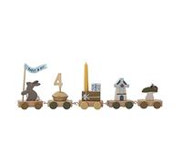 Bloomingville Train anniversaire Alfi 39 cm Marron