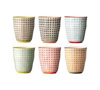 Bloomingville Mug Carla 9.5 cm lot de 6 Mug Carla 9.5 cm lot de 6