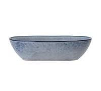 Bloomingville Nordic Sandrine 82046928 Bol en faïence Bleu 25,5 x 16,5 cm