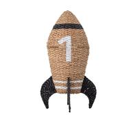 Bloomingville Panier de rangement Cosmina avec couvercle 68.5xØ40 cm Nature