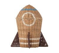 Bloomingville Panier Space en rotin avec couvercle 31x35 cm Naturel