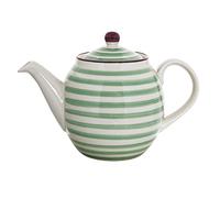 Bloomingville Théière Patrizia, Vert Clair/Violet foncé