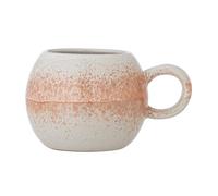 Bloomingville Paula Gobelet orange, grès, diamètre 10,5 x H 8,5 cm, 410 ml