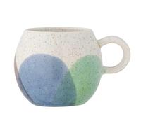 Bloomingville Paula Tasse 275 ml, en grès, diamètre 9 cm, hauteur 8 cm - Parfait pour votre plaisir quotidien de café ou de thé, tasse à café élégante pour votre table de petit-déjeuner