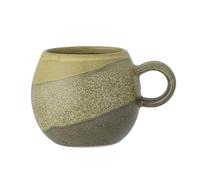 Bloomingville Paula Tasse en grès, verte, T9 x 8 cm, 275 ml