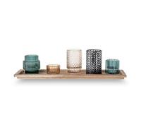 Bloomingville Photophore, couleurs multiples, verre, 6