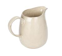 Bloomingville Pichet en grès avec vernis réactif et mouchetures Crème