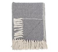 Bloomingville Plaid, bleu, coton