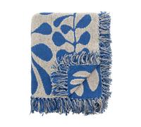 Bloomingville Plaid Nevine 130x160 cm Bleu