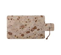 Bloomingville Planche à découper Nukaka 20x40 cm Marbre brun
