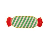 Bloomingville Plat de service Caramella 10.5x28 cm Vert