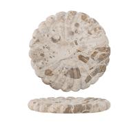 Bloomingville Plateau Marlie en marbre Ø22.5 cm Naturel
