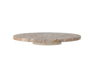 Bloomingville Plateau tournant Nuni Ø36 cm Marbre brun