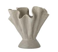 Bloomingville Plier Vase en faïence Naturelle