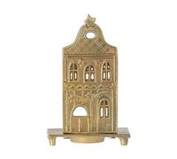 Bloomingville Porte-bougie chauffe-plat Crista 5.5x14 cm Laiton