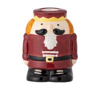 Bloomingville Porte-bougie chauffe-plat Feast 9 cm Rouge