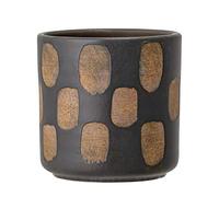 Bloomingville Pot de Fleurs décoratif Noir Terre Cuite