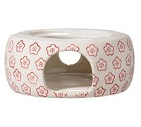 Bloomingville Réchaud à théière Isabella - coloré ø 14,5 cm, Rouge, Céramique