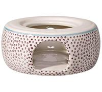 Bloomingville Réchaud à théière Patrizia - coloré ø 14,5 cm, Violet, Céramique