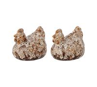Bloomingville Salière et poivrière Chicky Brown