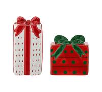 Bloomingville Salière et poivrière Marnia Multicolore. 2 pièces. 6.5 cm