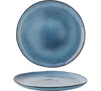 Bloomingville Sandrine Assiette plate Blue Faïence (1 assiette)