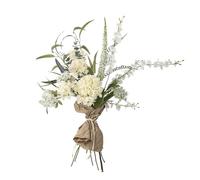 Bloomingville Symphonie Bouquet Artificiel Weiá, Plastique, 30 x 103 cm