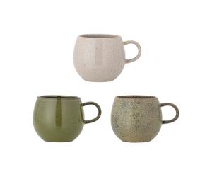 Bloomingville Tasse Addison Lot de 3 Vert