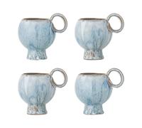 Bloomingville Tasse Avonlea. lot de 4 Bleu