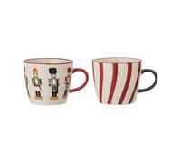 Bloomingville Tasse Jolly Lot de 2 Multicolore. 30 cl