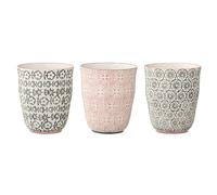 Bloomingville Tasses Cécile, Multicolore, 3 pièces