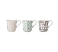 Bloomingville tasses Maya, couleurs multiples, cramique