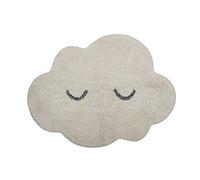 Bloomingville Teppich Tapis de Protection, Tissu, Naturel, 57 x 82 cm