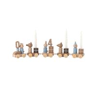 Bloomingville Train d'anniversaire Junaid Brun-beige