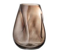 Bloomingville Vase en verre Bloomingville 26 cm Marron